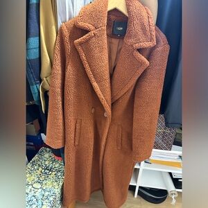 Maje teddy bear coat